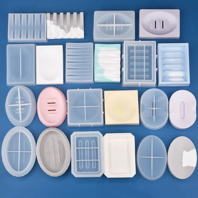 Moule silicone boîte savon et porte bague