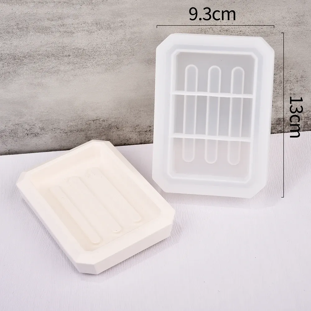 Moule silicone boîte savon et porte bague