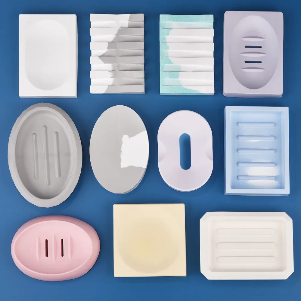 Moule silicone boîte savon et porte bague
