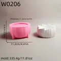 Moule silicone bol rangement rayé, bougeoir, cendrier – 3