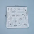 Moule silicone boucles d'oreilles forme irrégulière – 1