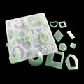 Moule silicone boucles d'oreilles forme irrégulière – 5