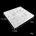 Moule silicone boucles d'oreilles forme irrégulière – 6