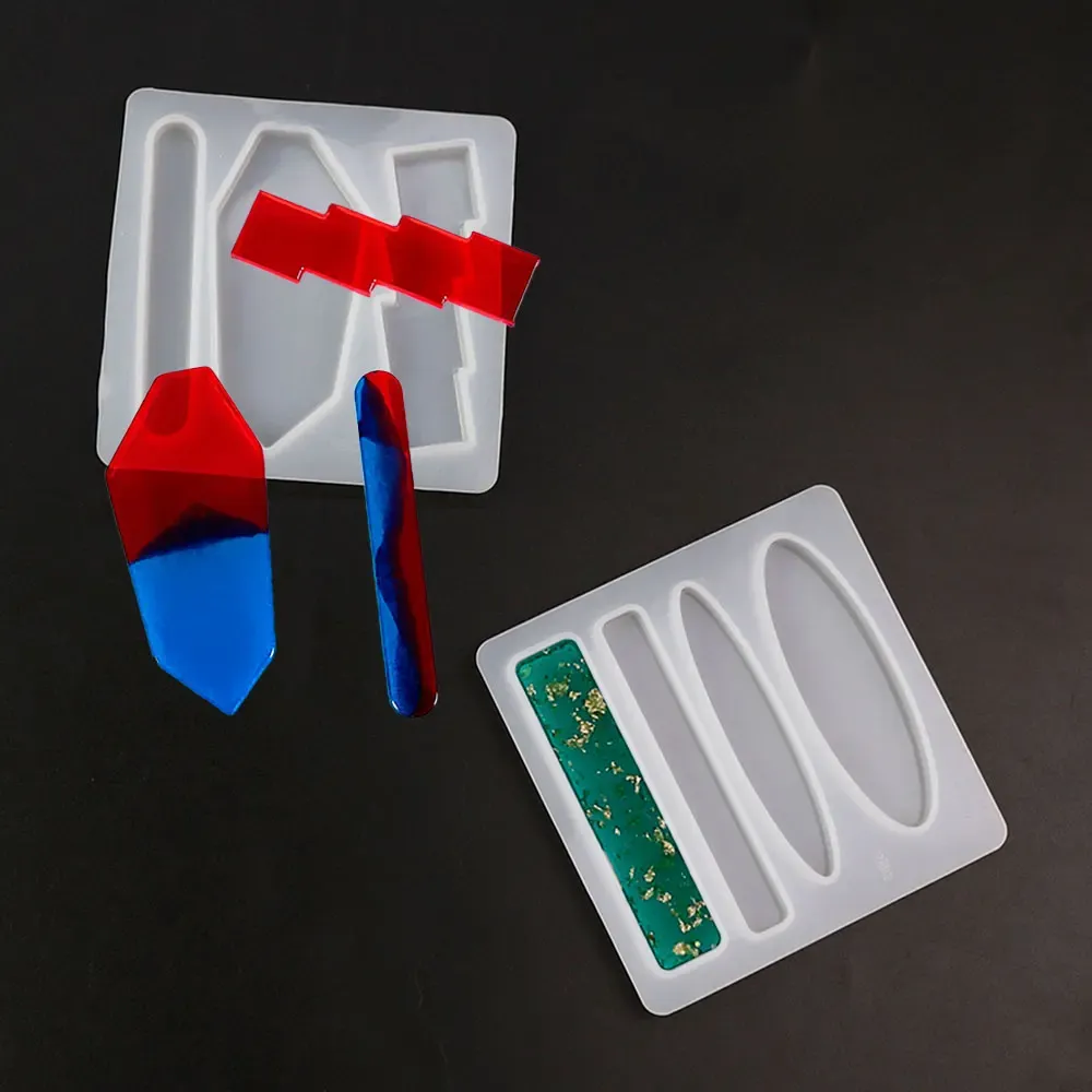 Moule silicone boucles d'oreilles géométriques pinces à cheveux