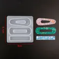 Moule silicone boucles d'oreilles géométriques pinces à cheveux – Color Mold - 20