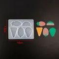 Moule silicone boucles d'oreilles géométriques pinces à cheveux – Color Mold - 19