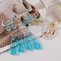 Moule silicone boucles d'oreilles pendentif résine époxy pour bijoux – 4
