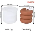 Moule silicone bougie géométrique diamant pour savon résine – Couleur Mold 1