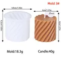 Moule silicone bougie géométrique diamant pour savon résine – Couleur Mold 3
