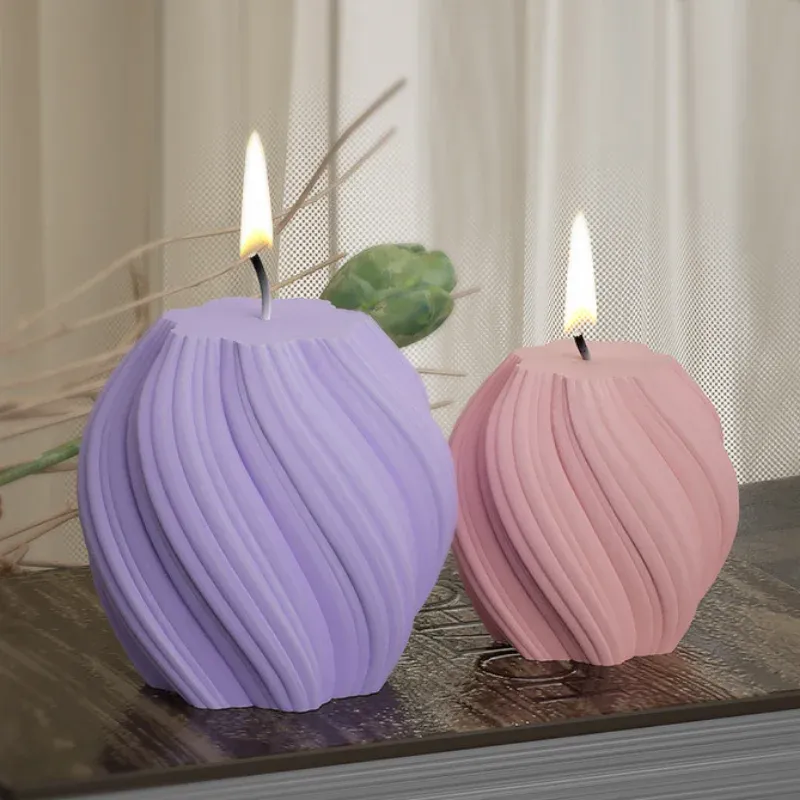 Moule silicone bougie géométrique S à L pour résine