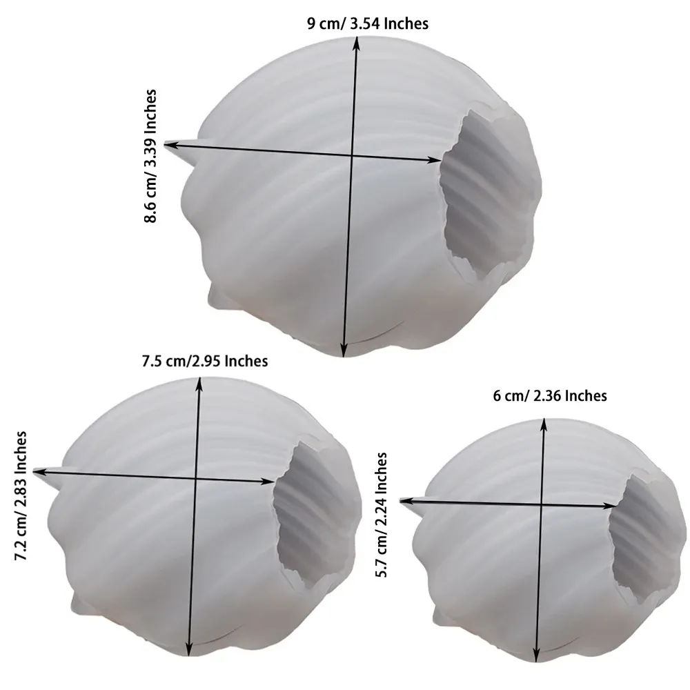 Moule silicone bougie géométrique S à L pour résine