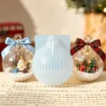 Moule silicone boule Noël creuse pendentif sapin résine – 1