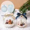 Moule silicone boule Noël creuse pendentif sapin résine – 2
