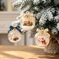 Moule silicone boule Noël creuse pendentif sapin résine – 5