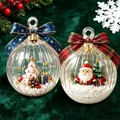 Moule silicone boule Noël creuse pendentif sapin résine – 6