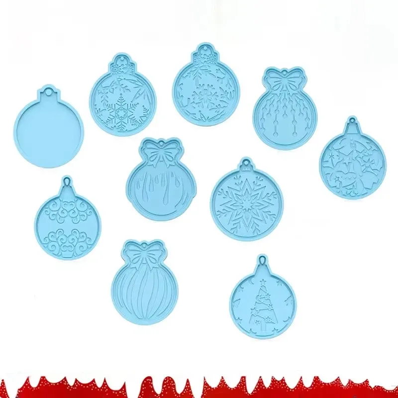 Moule silicone boule pour pendentif résine et chocolat