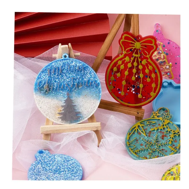 Moule silicone boule pour pendentif résine et chocolat