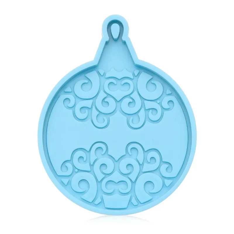 Moule silicone boule pour pendentif résine et chocolat