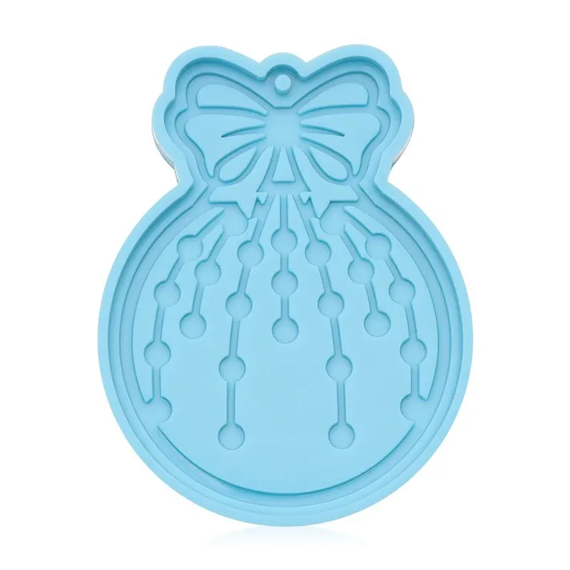 Moule silicone boule pour pendentif résine et chocolat