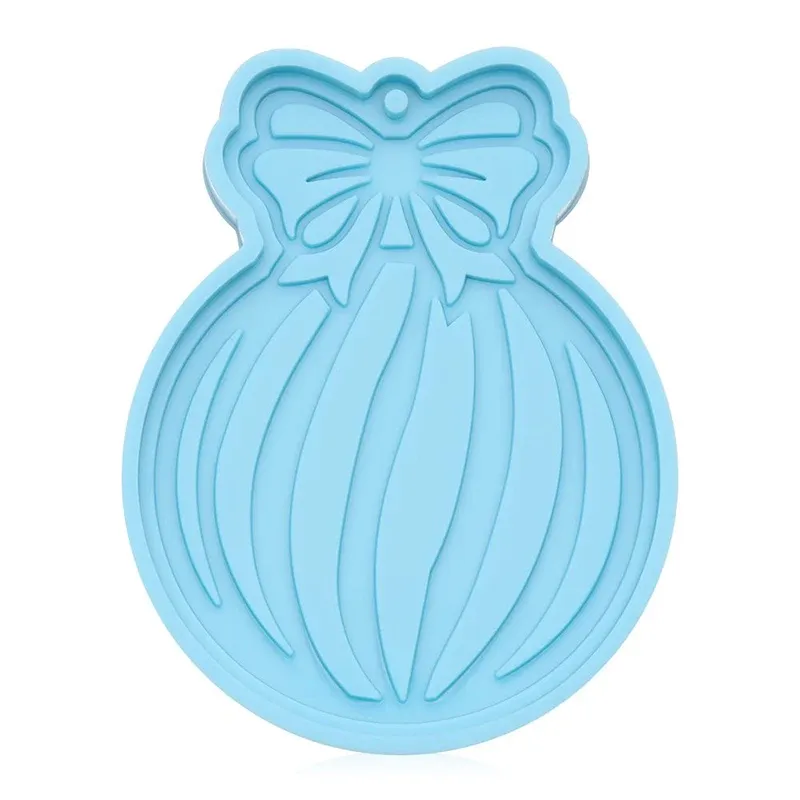 Moule silicone boule pour pendentif résine et chocolat