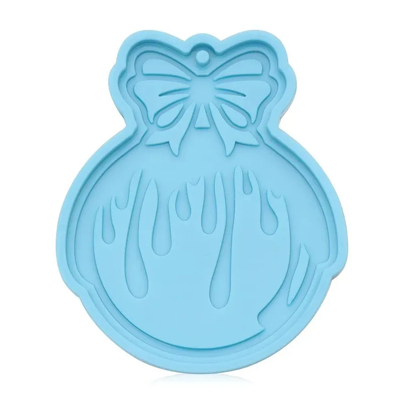 Moule silicone boule pour pendentif résine et chocolat