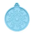 Moule silicone boule pour pendentif résine et chocolat – Couleur Rouge (D)