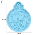 Moule silicone boule pour pendentif résine et chocolat – Couleur vert (C)