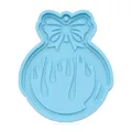 Moule silicone boule pour pendentif résine et chocolat – Couleur Violet (I)