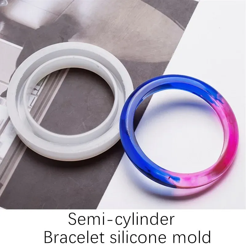 Moule silicone bracelet résine époxy pour bijoux