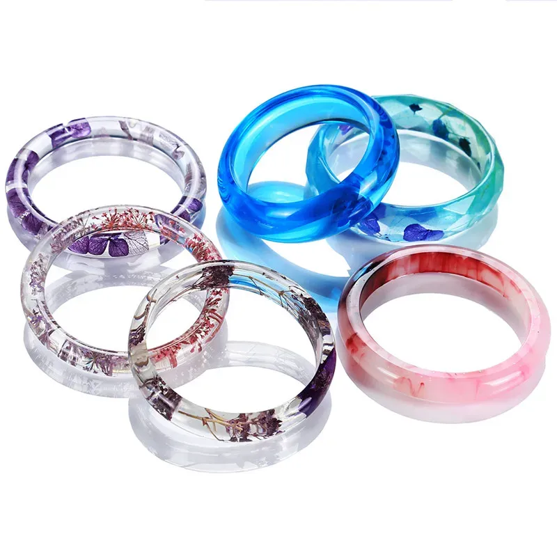 Moule silicone bracelet résine époxy pour bijoux
