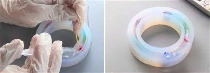 Moule silicone bracelet résine époxy pour bijoux