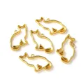 Moule silicone cadre métallique chat pour bijoux résine – Couleur Cat 05