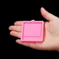 Moule silicone cadre photo pour porte-clés et bijoux – 5