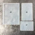 Moule silicone cahier A5 A6 A7 résine époxy – 1