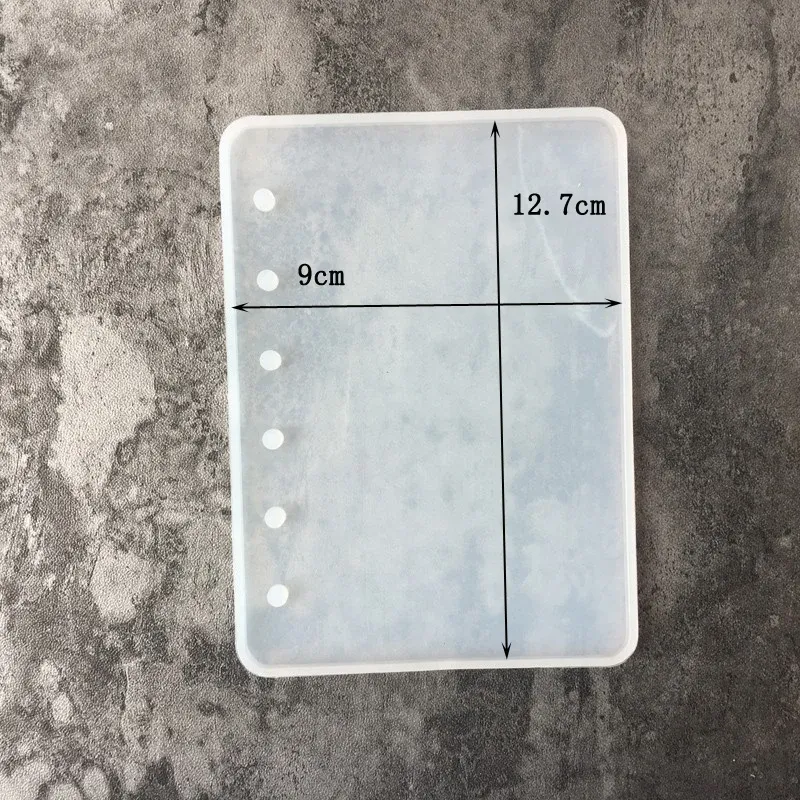 Moule silicone cahier A5 A6 A7 résine époxy