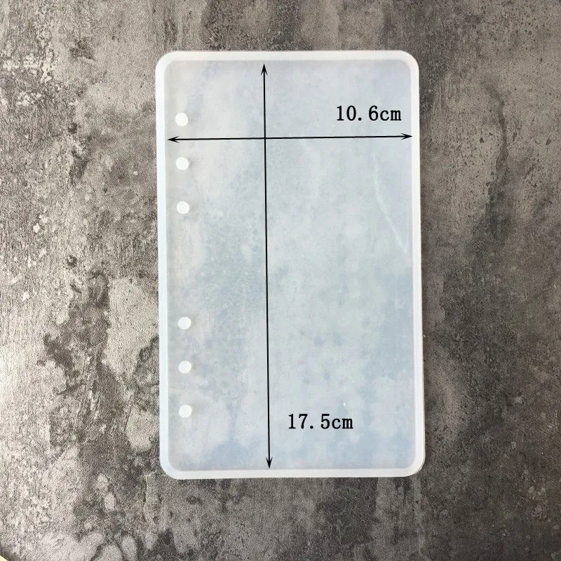 Moule silicone cahier A5 A6 A7 résine époxy