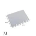 Moule silicone cahier stylo marque-page pour papeterie – Couleur Bleu (A5)