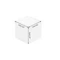 Moule silicone carré et cube pour bijoux – Couleur 5cm