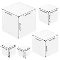 Moule silicone carré et cube pour bijoux – 6