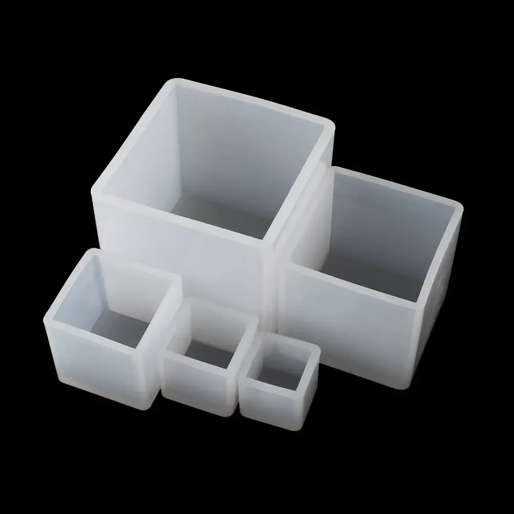 Moule silicone carré et cube pour bijoux