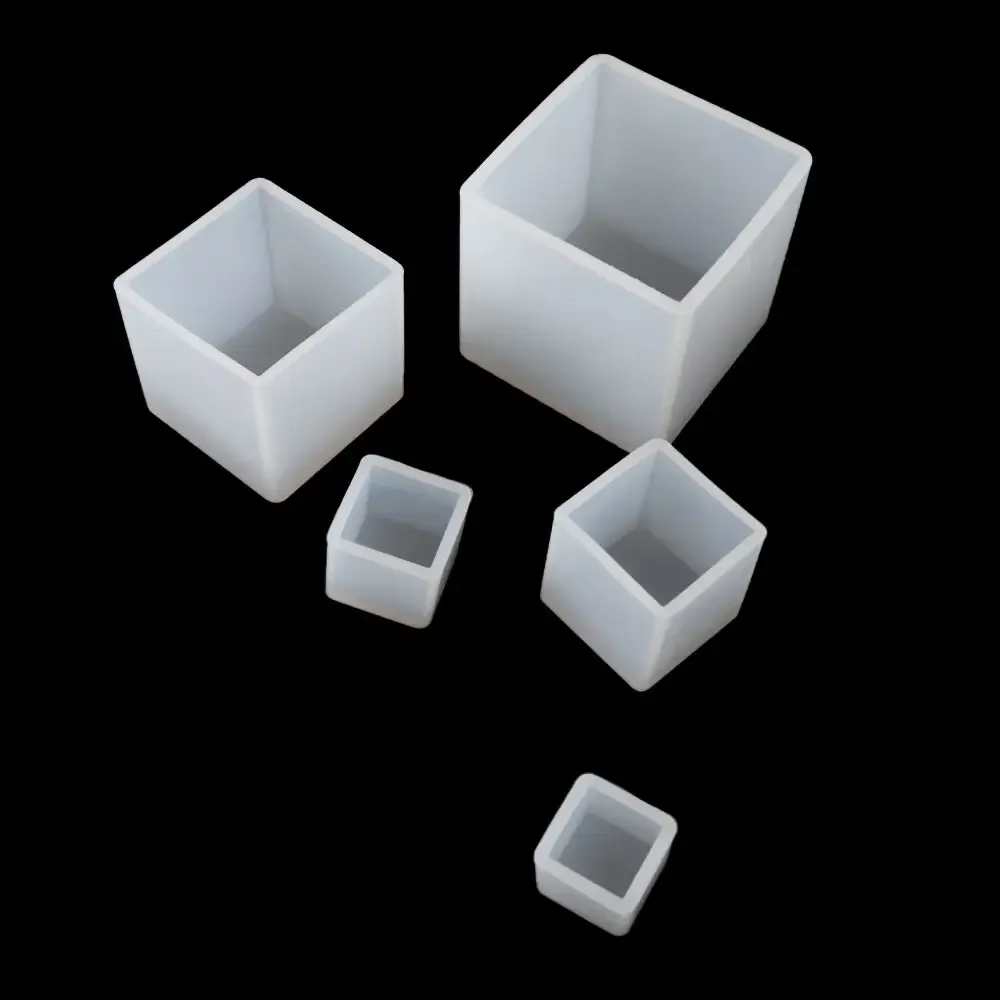 Moule silicone carré et cube pour bijoux