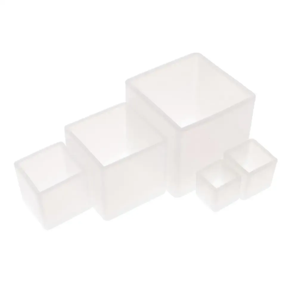 Moule silicone carré et cube pour bijoux