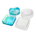 Moule silicone cendrier carré, cristal UV, ciment, artisanat – 3