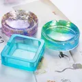 Moule silicone cendrier carré, cristal UV, ciment, artisanat – 4