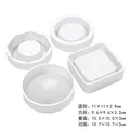 Moule silicone cendrier carré, cristal UV, ciment, artisanat – 6