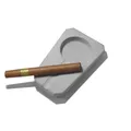 Moule silicone cendrier ciment, béton, bureau, géométrique – 5