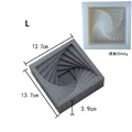Moule silicone cendrier ciment, béton, bureau, géométrique – Couleur prune