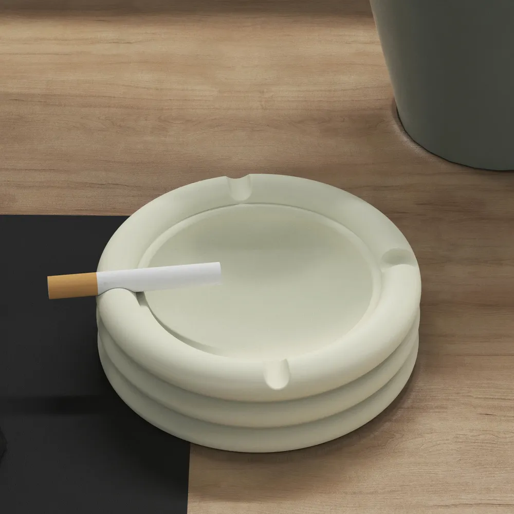 Moule silicone cendrier circulaire, hôtel, maison, entreprise