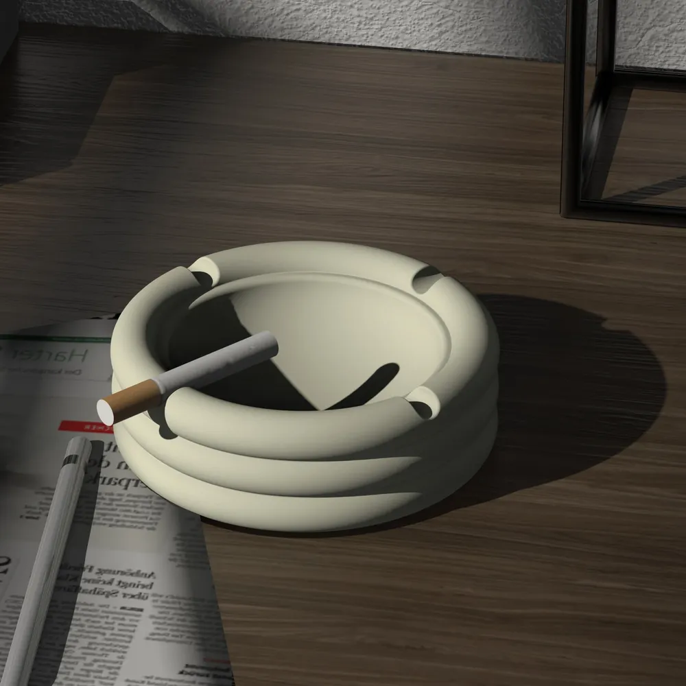 Moule silicone cendrier circulaire, hôtel, maison, entreprise