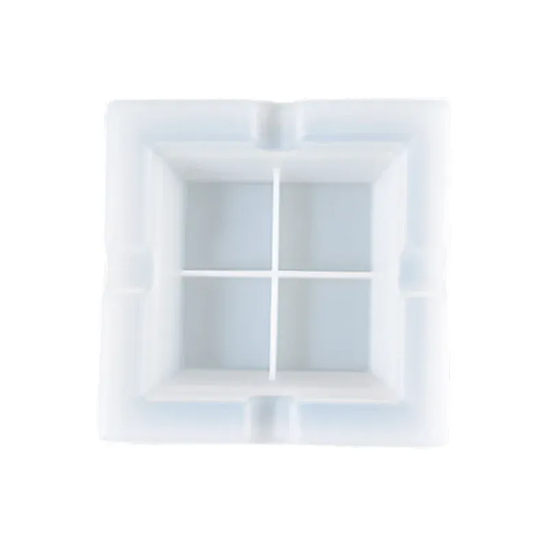 Moule silicone cendrier géométrique, organisateur bureau, résine